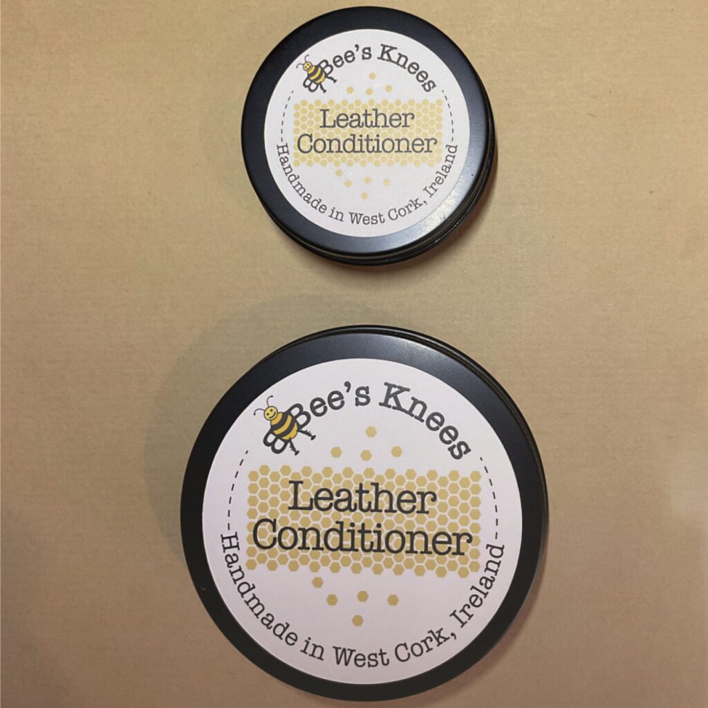 Bee's Knees Leather Conditioner 50ml and 100ml sizes